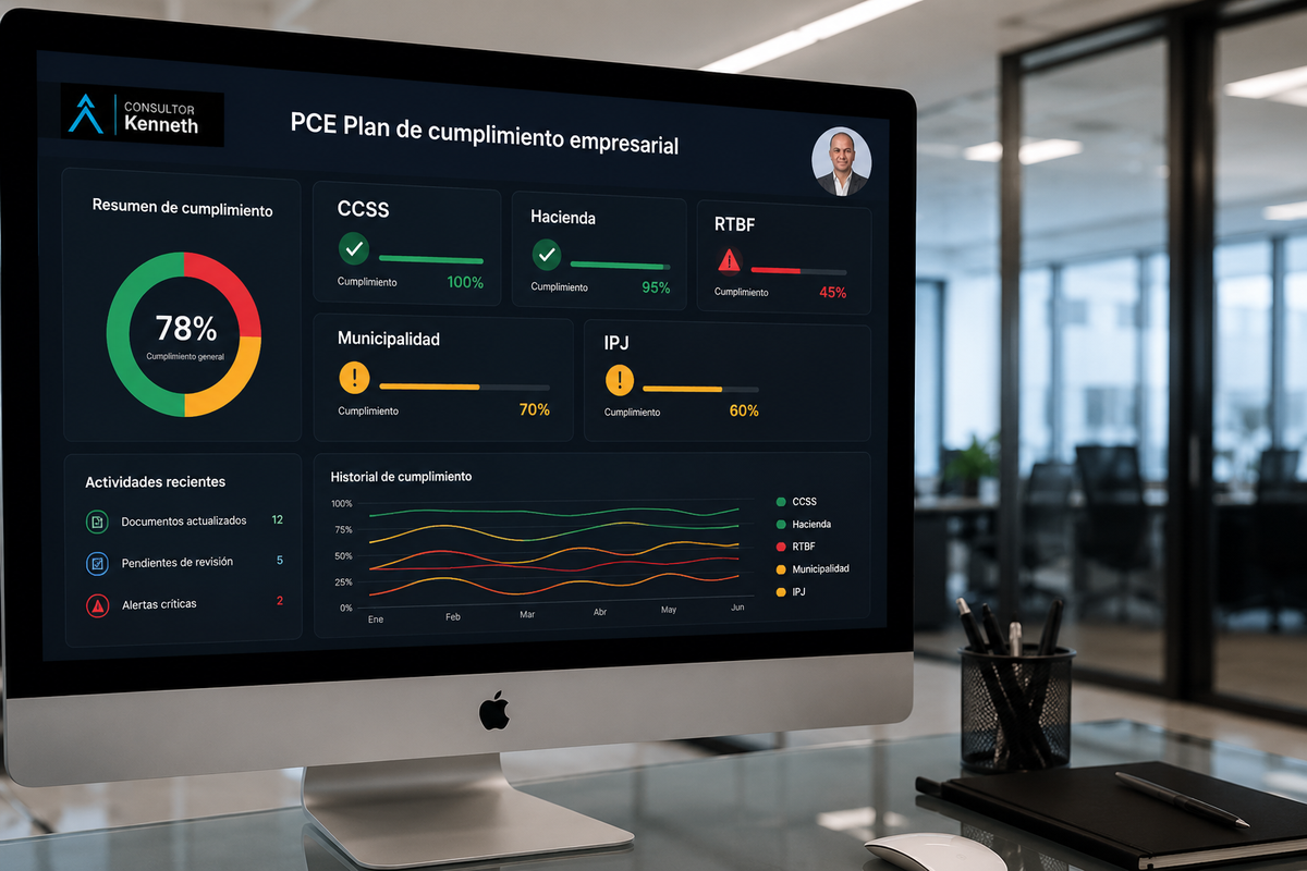 Dashboard PCE - Plan de Cumplimiento Empresarial